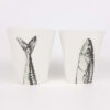 Porcelain mug PRINT - herring - Image 3
