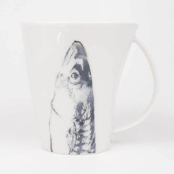 Kubek z uchem PRINT- śledź