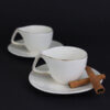 Filiżanka espresso SWAN biała - obrazek 8