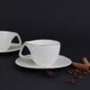 Filiżanka espresso SWAN biała - obrazek 7